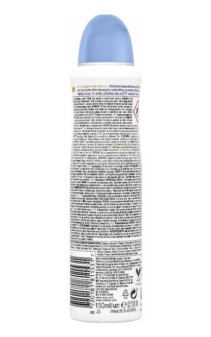 DOVE-Антиперспірант-спрей Dove Advanced Care Fresh Cotton&Sea Minerals 150 мл-8720181811531