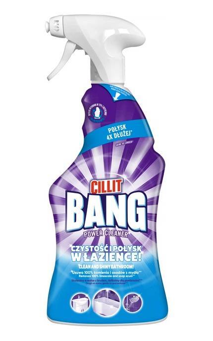 CILLIT BANG-Чистящее средство Cillit Bang Чистота и блеск ванной комнаты 750 мл-5900627081152