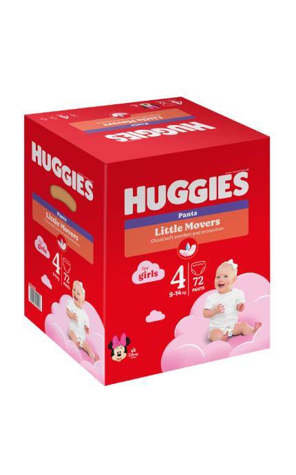 HUGGIES-Подгузники-трусики детские Huggies Pants для девочек размер 4 9-14 кг 36 шт-5029053564258