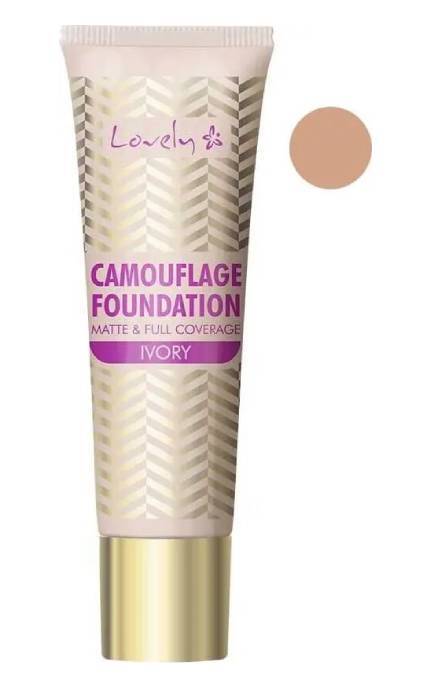 LOVELY-Тональна основа для обличчя Lovely Camouflage Foundation 03 - Ivory 25 г-5901801644101