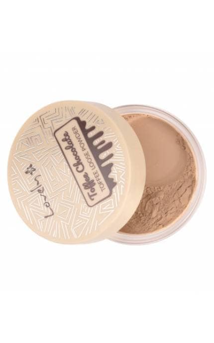 LOVELY-Пудра для лица и тела Lovely Creamy Chocolate Loose Powder Шоколадная матовая 8,5 г-5901801697398