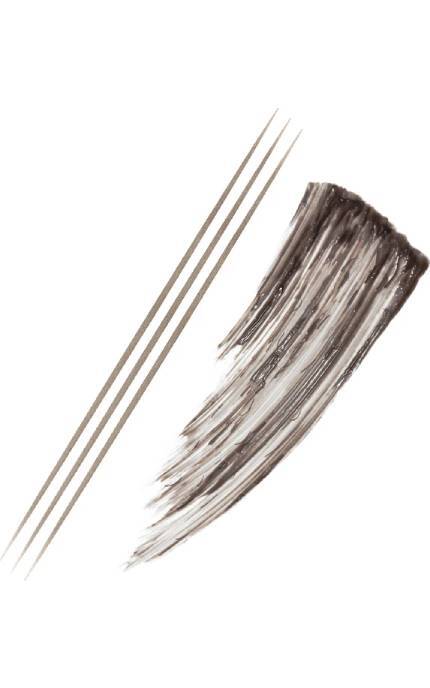 MAYBELLINE NY-Средство для бровей 2 в 1 Maybelline New York Brow Inserts: фиксирующий гель и фломастер 4.5 Ash Brown 1,25 мл-3600531720957