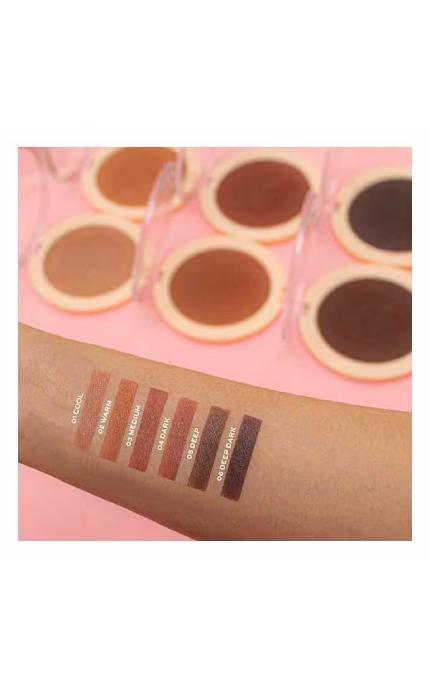 REVOLUTION-Бронзер для обличчя Makeup Revolution Mega Bronzer 01 Cool 15 г-5057566079167