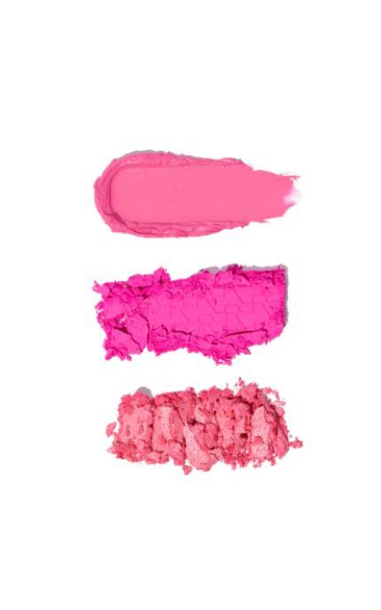 REVOLUTION-Палетка рум'ян Makeup Revolution Blush Icon Palette Hot Pink Flag 3 відтінки-5057566929875