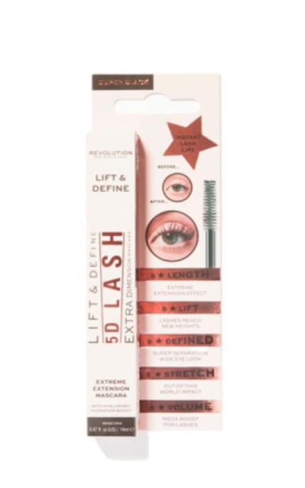REVOLUTION-Туш для вій Makeup Revolution 5D Lash чорна 14 мл-5057566296496