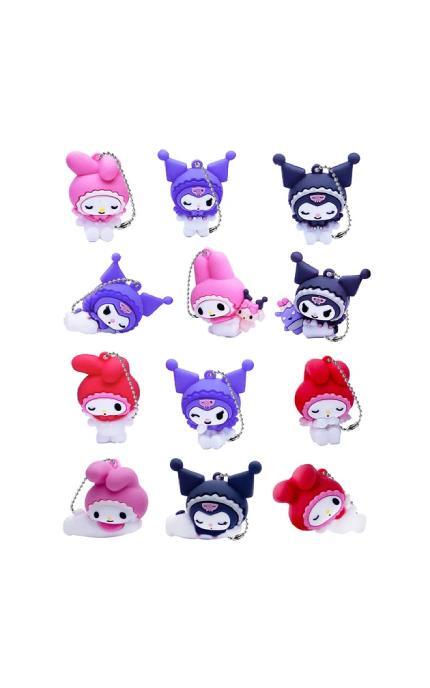 COOL THINGS POCKET MONEY-Фігурка-сюрприз на ланцюжку в кулі Cool Things Hello Kitty Моя мелоді та Куромі в асортименті 1 шт-8053306205510