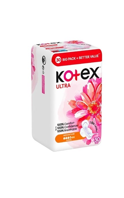 KOTEX-Прокладки жіночі гігієнічні Kotex Ultra Нормал ультратонкі 30 шт-5029053569093