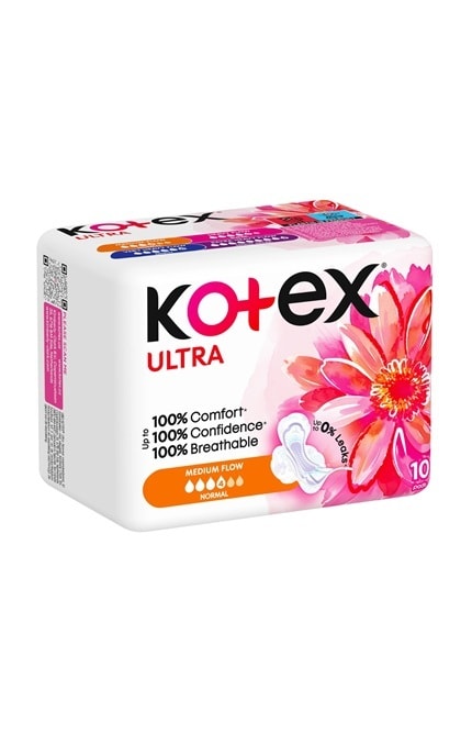 KOTEX-Прокладки женские Kotex Utra Normal 10 шт-5029053542621