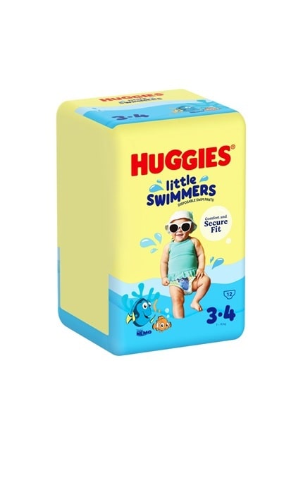 HUGGIES-Підгузники-трусики дитячі Huggies Little Swimmer розмір 3-4 вага 7-15 кг 12 шт-36000183399
