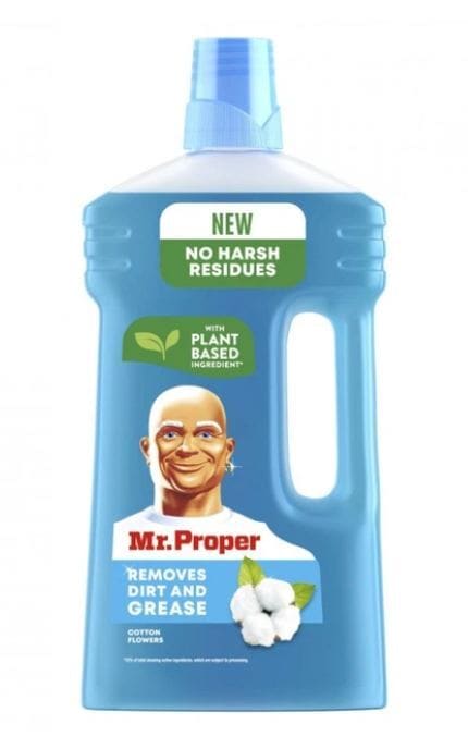 MR PROPER-Миючий засіб для підлоги Mr Proper Квіти бавовни 1000 мл-8006540918968