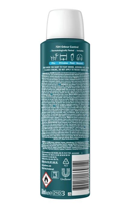 REXONA MEN-Дезодорант-спрей для всего тела Rexona Men Свежесть океана 150 мл-8720181669712