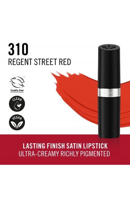 RIMMEL-Помада Rimmel Lasting Finish 310 Regent Street Red 4 г-3616305133427