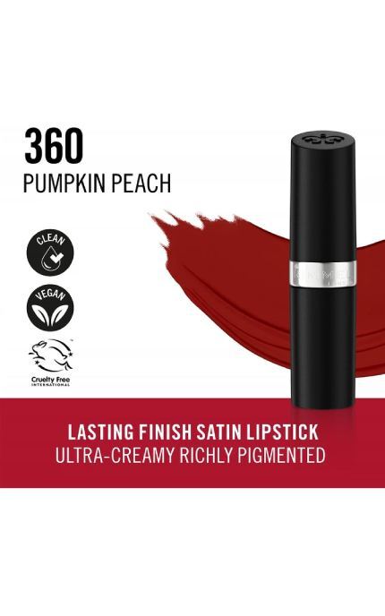 RIMMEL-Помада Rimmel Lasting Finish 360 Pumpkin Peach 4 г-3616305133441