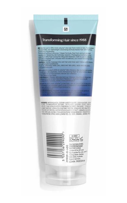 JOHN FRIEDA-Шампунь John Frieda Volume Lift для надання об'єму 250 мл-5037156299090