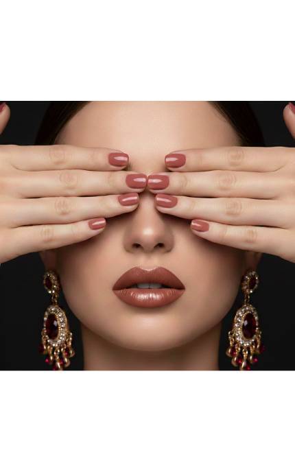 EVELINE-Рідка помада для губ Eveline Cosmetics VinyLove Vinyl Lip Liquid з вініловим фінішем 07 Nudy 4 мл-5903416086666