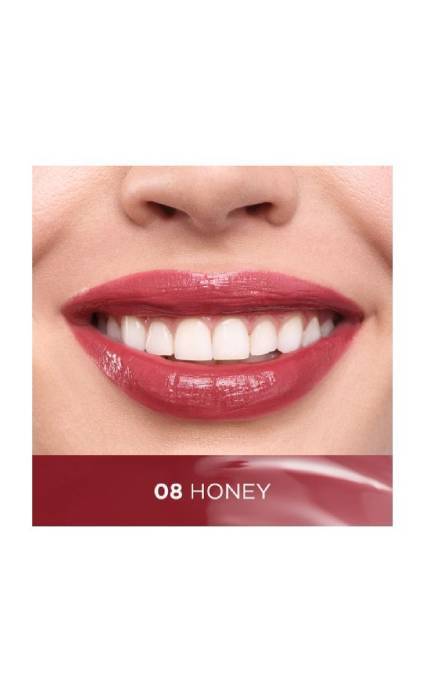 EVELINE-Рідка помада для губ Eveline Cosmetics VinyLove Vinyl Lip Liquid с виниловым финишем 03 Bestie 4 мл-5903416086673