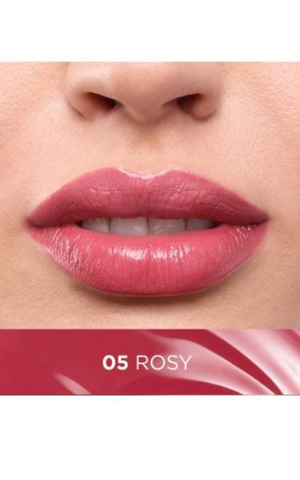 EVELINE-Рідка помада для губ Eveline Cosmetics VinyLove Vinyl Lip Liquid з вініловим фінішем 05 Rosy 4 мл-5903416086642