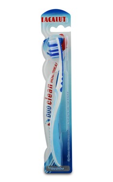 LACALUT-Зубная щетка Lacalut Duo Clean жесткость 1 шт-4010439210020-