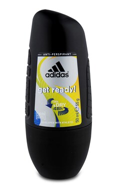 ADIDAS-Дезодорант шариковый мужской Adidas Get Ready 50 мл-3607349806521-