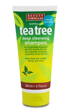 BEAUTY FORMULAS-Шампунь для волос Beauty Formulas с Масло чайного дерева 200 мл-5012251010405-