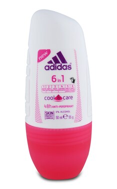 ADIDAS-Дезодорант-антиперспирант для тела Adidas Cool & Care 6-в-1 для женщин 50 мл-3607347918981-