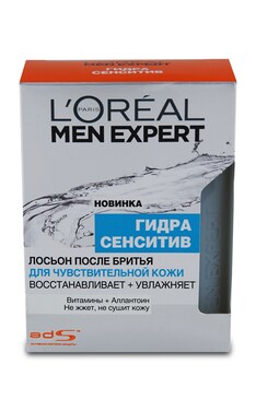 MEN EXPERT-Лосьон після гоління чоловічий L'Oreal Paris Men Expert Для чутливої шкіри обличчя 100 мл-3600522234272-