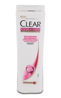 CLEAR-Шампунь для волос для женщин Clear восстановление поврежденных и окрашенных волос 12х400 мл-8717644165829-