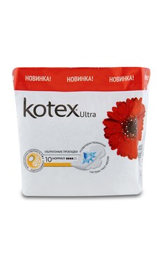 KOTEX-Прокладки женские Kotex Utra Dry Normal 10 шт-5029053528236