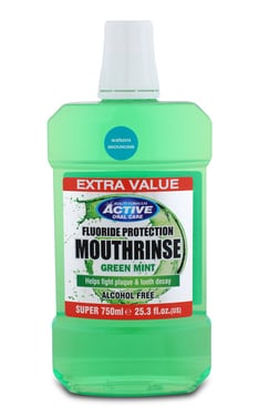 BEAUTY FORM ACTIVE-Ополаскиватель для полости рта Beauty Form Active Green mint 750 мл-5012251012126