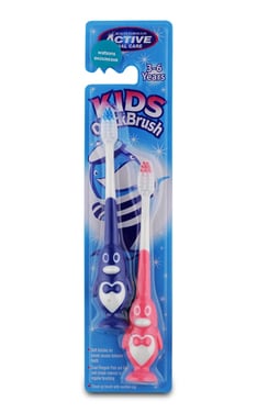 BEAUTY FORM ACTIVE-Набор зубных щеток Beauty Form Active для детей от 3 до 6 лет-5012251011303-