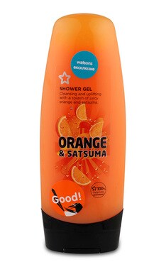 FRUITY-Гель для душа Superdrug Апельсин и мандарин 250 мл-2788500-