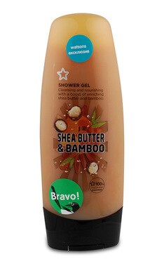 FRUITY-Гель для душа Superdrug Масло Ши и бамбук 250 мл-2788524-