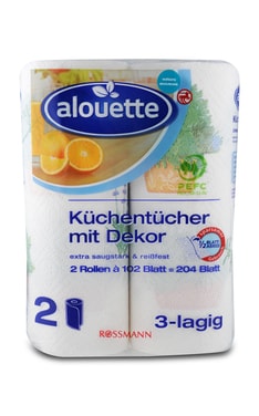 ALOUETTE-Бумажные кухонные полотенца Alouette 2 шт-4305615143132