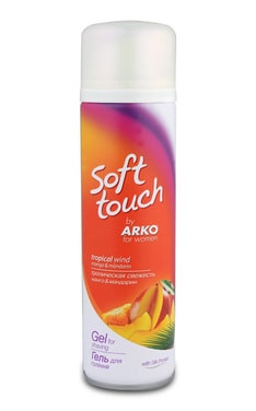 ARKO-Гель для гоління жіночий Arko Soft Touch Манго та Мандарин 200 мл-8690506445164-