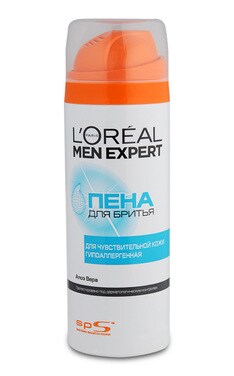 MEN EXPERT-Піна для гоління L'Oreal Paris Men Expert для чутливої шкіри 200 мл-3600521608906-