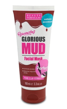 BEAUTY FORMULAS-Маска для лица Beauty Formulas Грязевая 100 мл-5012251011310-