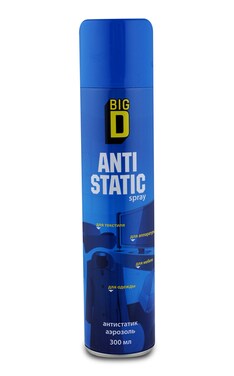 BIG D-Спрей-антистатик универсальный Big D 300 мл-4820046281777-