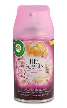 AIR WICK-Освіжувач повітря автоматичний Air Wick Freshmatic  Королівський десерт, спрей 250 мл-4820108003507-