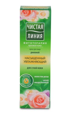 ЧИСТАЯ ЛИНИЯ-Крем зволожуючий денний Чистая Линия для сухої шкіри 40мл-8714100711200-