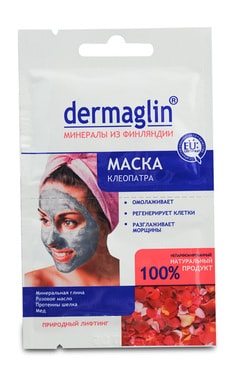 DERMAGLIN-Маска для лица Клеопатра Dermaglin 20 г-4260119410138-