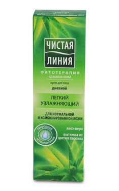 ЧИСТАЯ ЛИНИЯ-Крем зволожуючий денний Чистая Линия для нормальної та комбінованої шкіри 40мл-8714100711187-