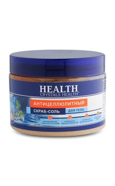 CRYSTALS HEALTH-Скраб антицеллюлитный солевой Crystals Health 500 мл-4820169780027