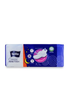BELLA-Прокладки жіночі гігієнічні Bella Classic Nova Maxi 10 шт-5900516184940-