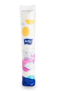 BELLA-Ватні диски косметичні Bella Cotton круглі 120 шт-5900516400477-