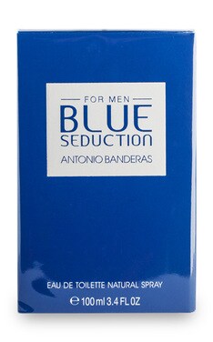 ANTONIO BANDERAS-Туалетна вода Antonio Banderas Blue Seduction для чоловіків 100 мл-8411061636268-