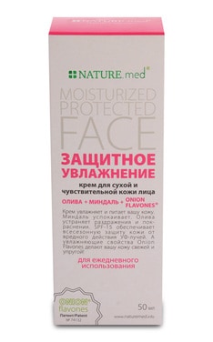 NATURE.MED-Крем для лица Nature.med Защитное увлажнение 50 мл-4820065531419-