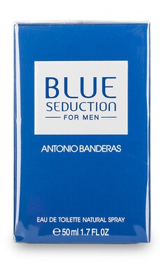 ANTONIO BANDERAS-Туалетна вода Antonio Banderas Blue Seduction для чоловіків 50 мл-8411061636275-