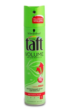 TAFT-Лак для волосся Taft Volume Мегафіксація 250 мл-9000100728201-