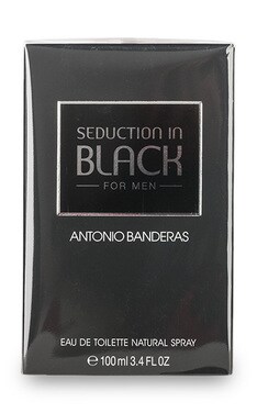 ANTONIO BANDERAS-Туалетна вода чоловіча Antonio Banderas Seduction In Black For Men 100 мл-8411061695951-