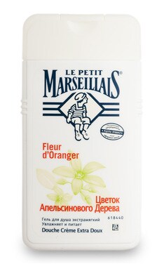 MARSEILLAIS-Гель для душу Le Petit Marseillais Квітка апельсинового дерева 250 мл-3574661144412-